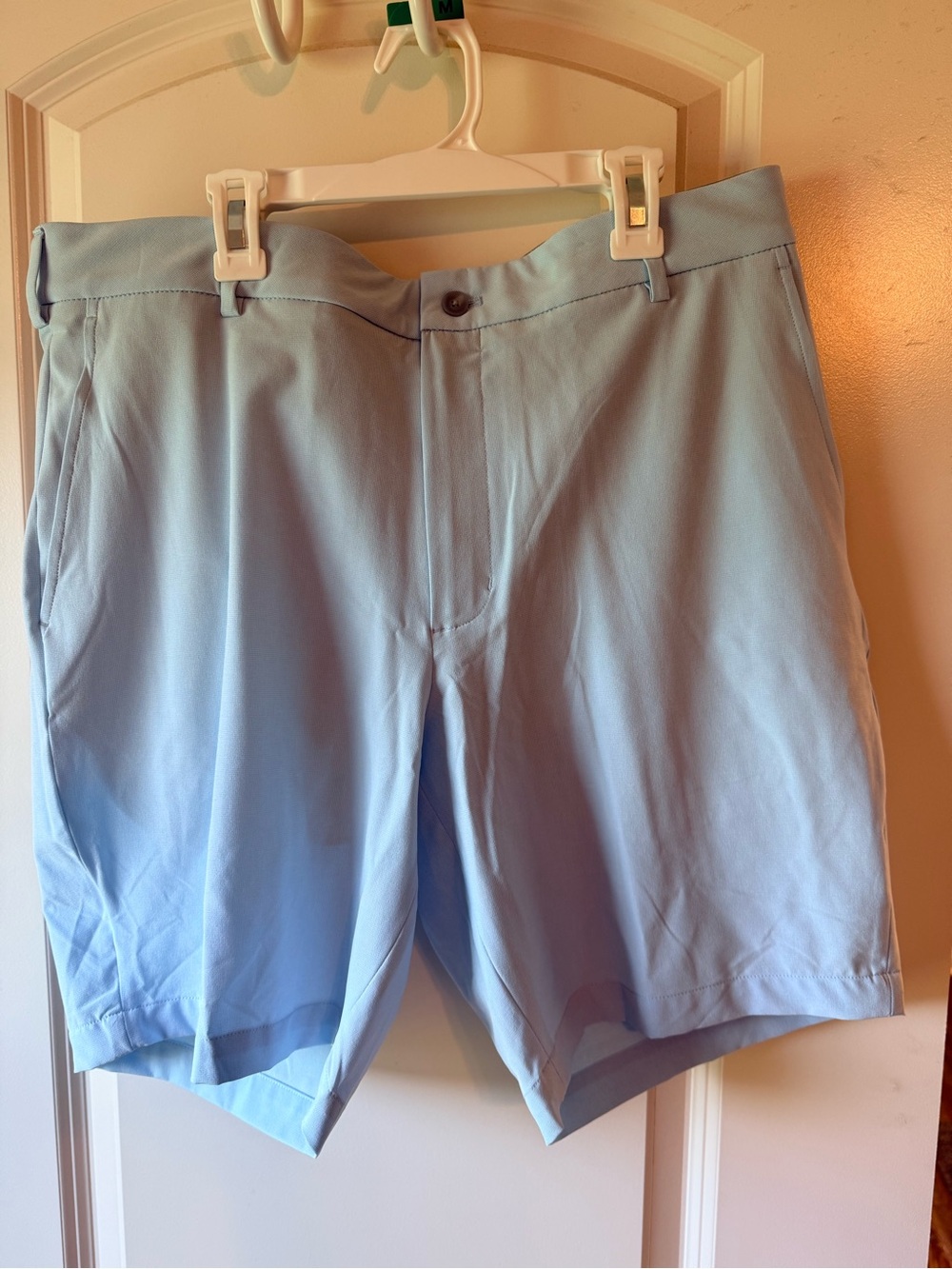 Walter Hagen Light Blue Men's Golf Shorts